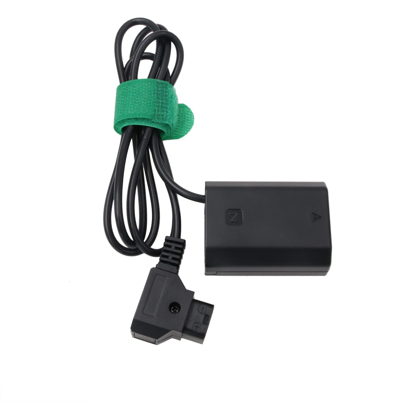 D-tap to NP-FZ100 Dummy Battery for Sony Alpha A7CR, A7C II, A7C, A9 II, A6700 ZV-E1, A7R IV, A1, A7R V, A7S III, FX30 FX3, A7 IV, A7 III, A6600, A7R III, A7s A9 A9 A. 9R A9S Camera
