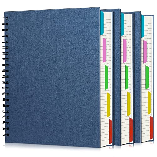 Cahier 5 sujets à couverture rigide bleu roi et papier épais 100g anti-bavure EUSOAR