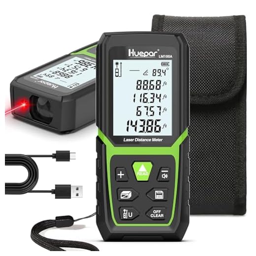 Huepar Laser Measure Tool 120M