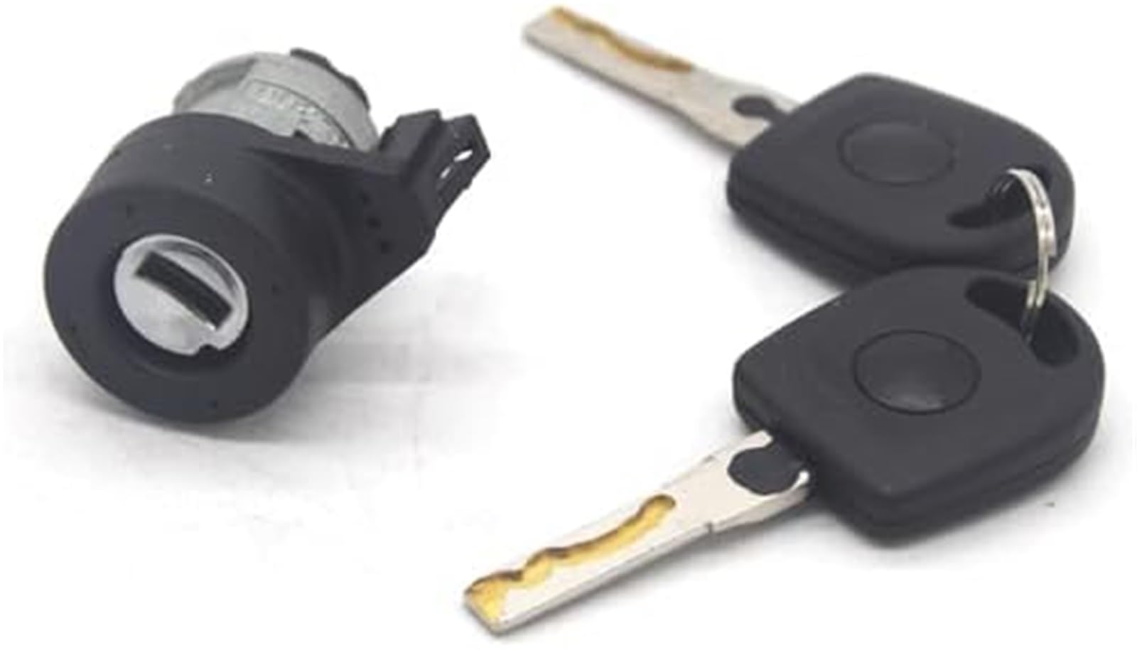 Siłownik automatycznego zamka drzwi Zestaw bębenków zamka zapłonu, dla Passata, dla Seat, dla Bora, dla Golfa Iv, A2 A3 A4 A6 A8 3B0905855C 107905855Cb