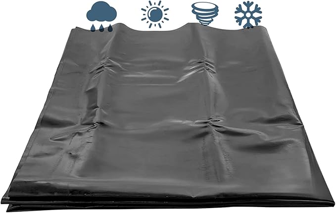 Image Waterfall Pond Liner Pond Underliner Guaranty Landscaping Fish Pond Bed Liner 8 Mil 13x13ft 13x20ft 13x26ft 16x20ft 16x26ft 20x20ft 20x26ft (0.2mm 40 x 43 ft/12 × 13 m) Image Waterfall Pond Liner Pond Underliner Guaranty Landscaping Fish Pond Bed Liner 8 Mil 13x13ft 13x20ft 13x26ft 16x20ft 16x26ft 20x20ft 20x26ft (0.2mm 40 x 43 ft/12 × 13 m)
