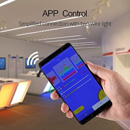 VIPMOON SP107E Bluetooth LED Music Controller Full Color Controller iOS/Andriod App Control Support WS2811 WS2812B WS2801 SK6812 Suitable for LED Strip or LED Matrix Panel