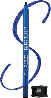 Swiss Beauty Intense Gel Kajal with Sharpener | 12-Hour Stay | Waterproof | Smudge-Proof | Creamy Texture | Highly Pigment... Price In India