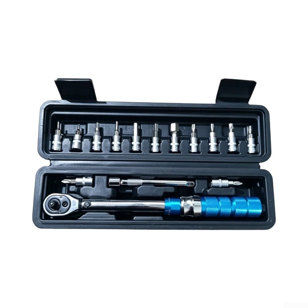 Llave dinamométrica ajustable 5-210Nm acero cromado (agujero cuadrado)