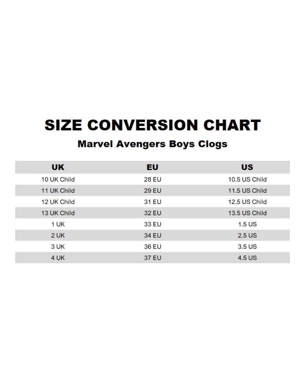 Marvel Sabots Bleus Avengers pour garçons | Iron Man, Captain America, Hulk et Thor (Plusieurs Personnages) | Trous d'aération, Bride au Talon et Breloques décoratives | Produits dérivés