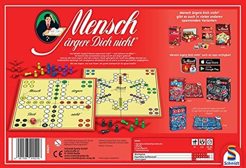 Mensch ärgere Dich nicht. Der Klassiker. Kleine Ausgabe: Das beliebte Original-Spiel. Für 2-6 Spieler ab 6 Jahren