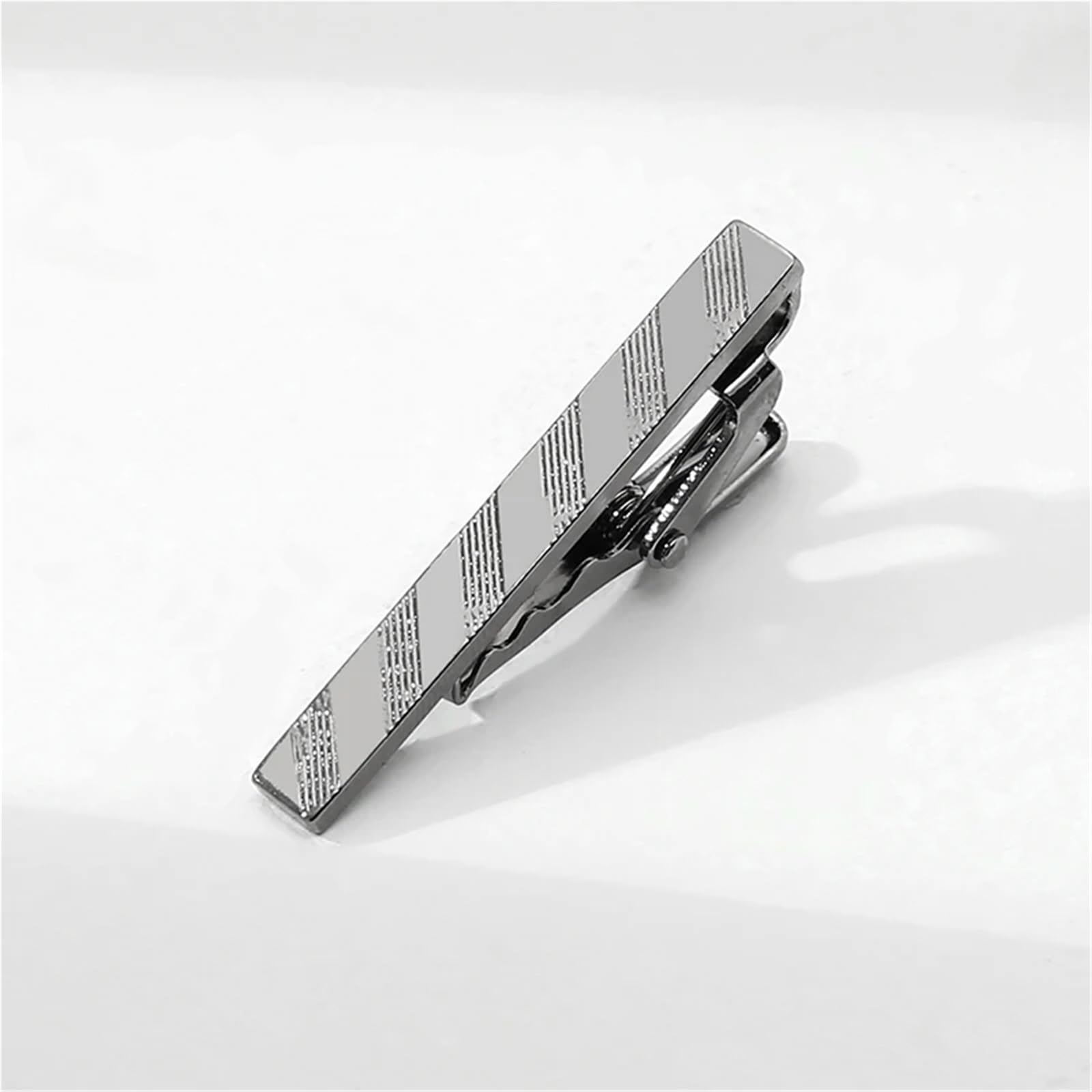 Krawattennadeln für Herren Krawattenklammer aus Metall for Herren, modisch, schlicht, for Hochzeiten, Krawattennadel, Herrenhemdschmuck, 4,5 cm