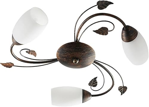 Lindby Plafonnier Stefania à intensité variable (Antique,…