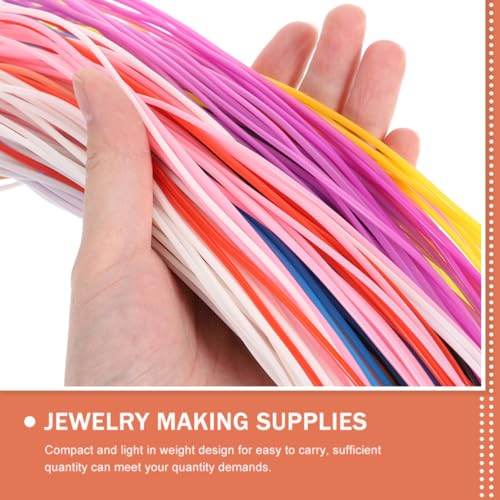 Cuerda de plástico de 1.8mm ecológica para proyectos DIY y pulseras 4