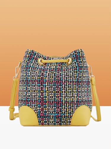 Image of Caprese Harmonee Sling Medium Bag For Women|Adjustable And Detachable Strap For Comfortable Wear|Versatile Handbag For Everyday Use, Travel, And Special Occasions