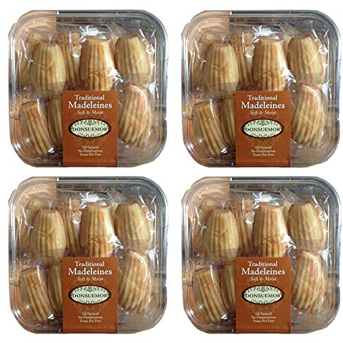 Donsuemor Traditional French Madeleines Individually Wrapped cover
