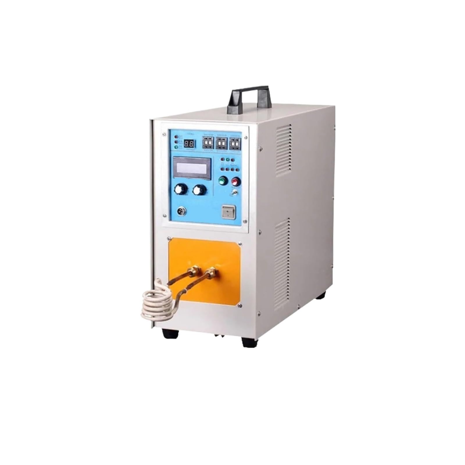 Induction Heater 15KW High Frequency, Furnace Quenching Melting Iron Welding Machine Heat Treatment Forging