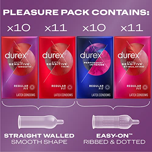 Durex Performax Intense and Pleasure Pack Variety Set #TOP30