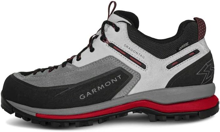 Garmont Men's DRAGONTAIL TECH GTX Hiking Shoe, Grey/Red, 9