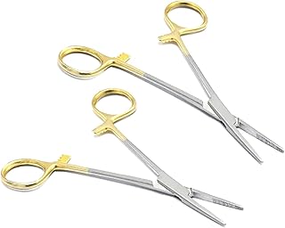 Set of 2 Premium Quality Kelly HEMOSTAT Locking Forceps 5.5