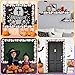 Leezead 32.8 Feet Halloween Bulletin Board Borders, Cute Ghost Scalloped Border Boo Ghost Trim Border Roll for Halloween Home Office Classroom Bulletin Boards Chalkboard Wall Window Decor
