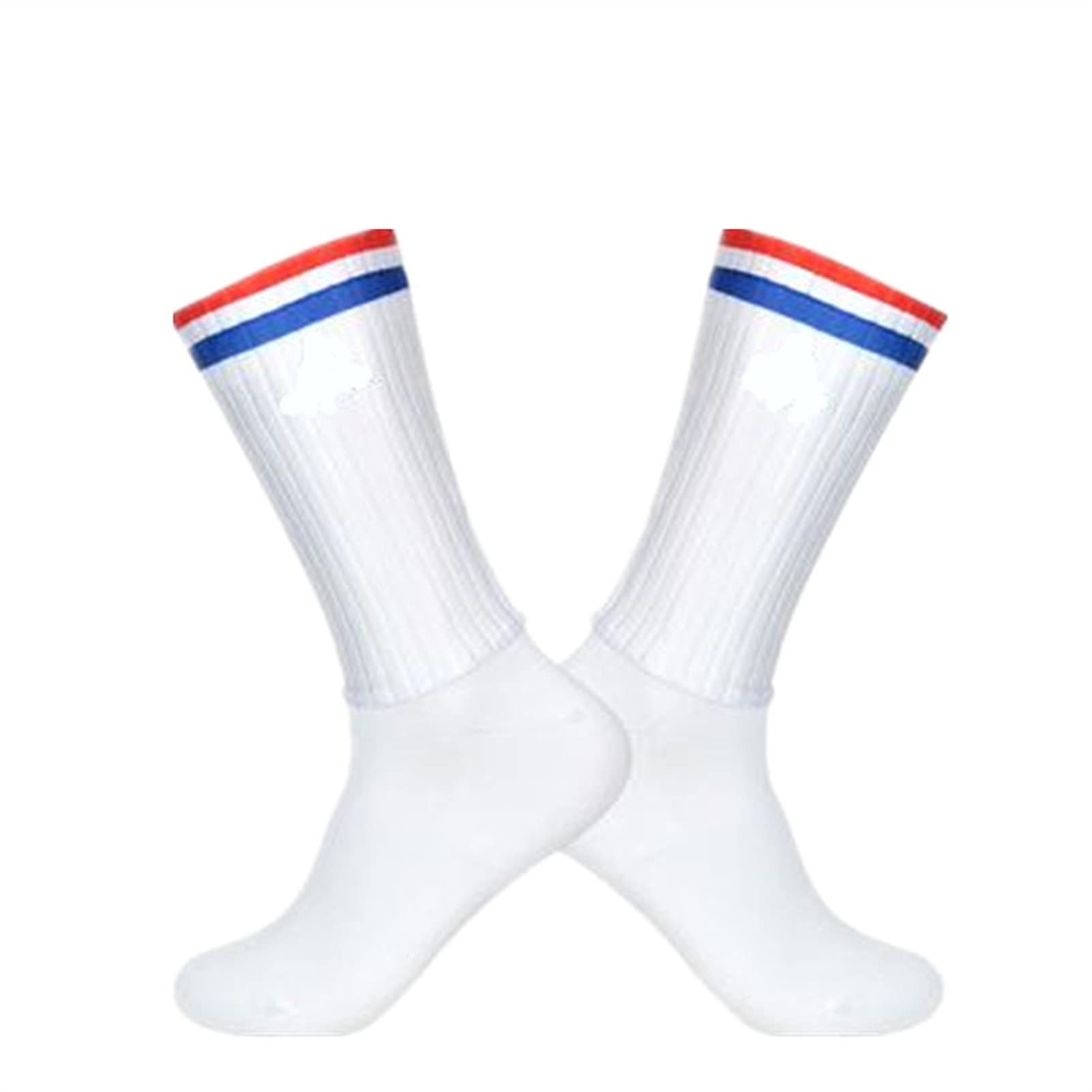 Calcetines de Ciclismo Transpirables Hombres Anti Deslizamiento sin Fisuras Aero Bike Wearproom Traying Calcetines