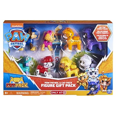 PAW PATROL Cat Pack Figurine Gift Set Cover