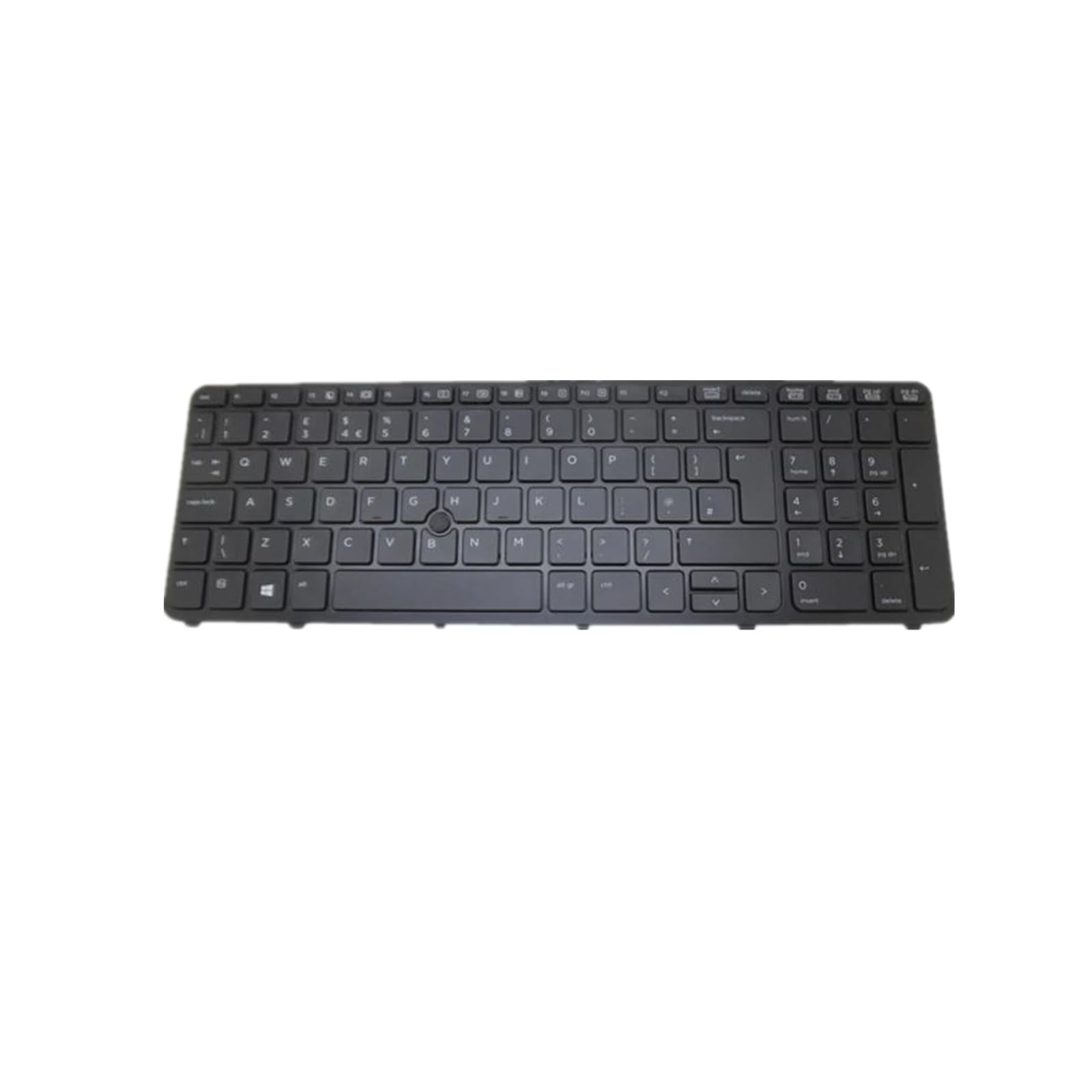 Clavier PC portable de remplacement pour modèle HP 242 G1 noir format UK