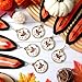 Sasylvia 60 Pcs Thanksgiving Turkey Gold Medals 2'' Metal Colorful Turkey Trot Medals with Ribbon Leaves Wreath Turkey Race Medals Great Thanksgiving Awards (Classic)