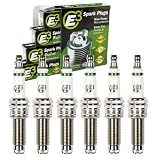 6 pc E3 Spark Plugs compatible with Dodge Durango 3.6L V6 2011-2021