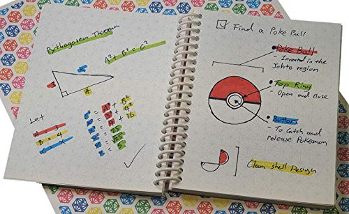 Carnet à spirales 11x14 cm Hexagraph idéal pour vos projets de voyage - 6