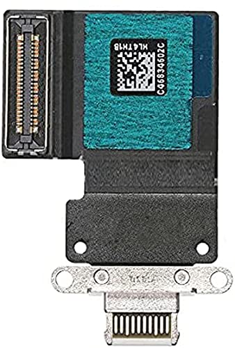 Dedyel New Dock Connector Compatible with iPad Pro 11" 2018 A1980 A2013 A1934 | iPad Pro 12.9" 3rd A1876 A2014 A1895 Charging Port Assembly Flex Cable (White)