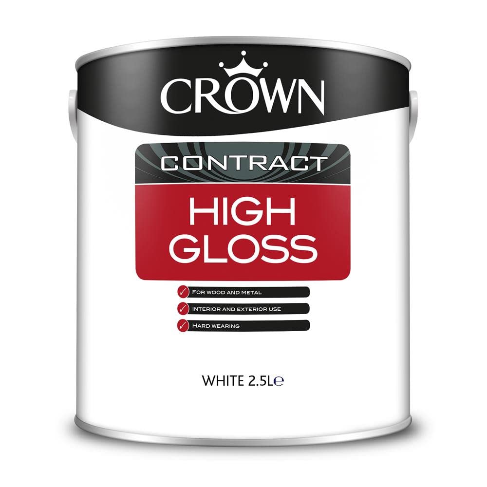 CROWN High Gloss Brilliant White - 2.5L