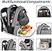 MATEIN Lunch Backpack, 17 inch Insulated Cooler Backpack with USB Charging Port for Women Men, Water Resistant College Lunch Box Backpack with Laptop Compartment for Work Picnic Travel Beach, Gifts