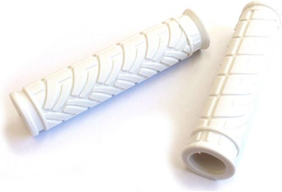 Krayton Rubber MTB Mountain Bike Cycle handle bar grips White