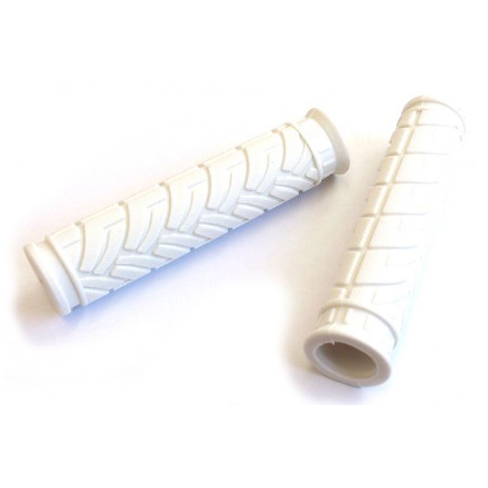 Krayton Rubber MTB Mountain Bike Cycle handle bar grips White
