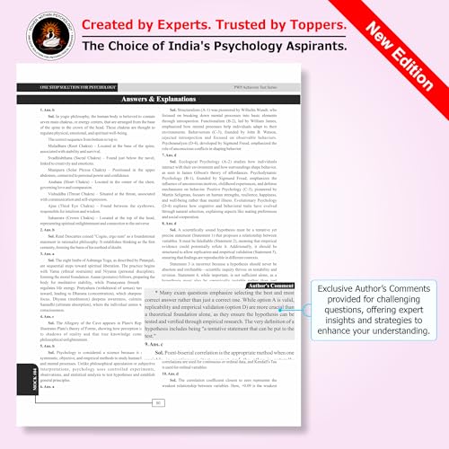 Image of UGC NET JRF Psychology Paper 2 Question Bank 2026 | 1500+ MCQs Bank with OMR Sheets | Free CBT Mode Online Access | Achievers Series by Power Within Psychology