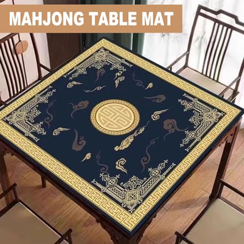 Manta para Mesa Mahjong Antideslizante 33.5x33.5in miniatura 2
