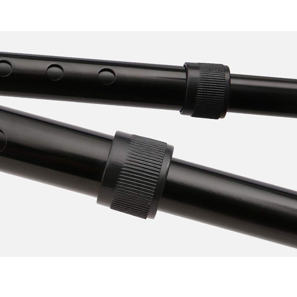 Andador para Ancianos,Bastón Bastón - Base de 4 Patas, con Luces Altura Ajustable Telescópico Aluminio Discapacidad Ayuda médica Ancianos Antideslizantes Muletas Mango de Masaje Muletas pleg