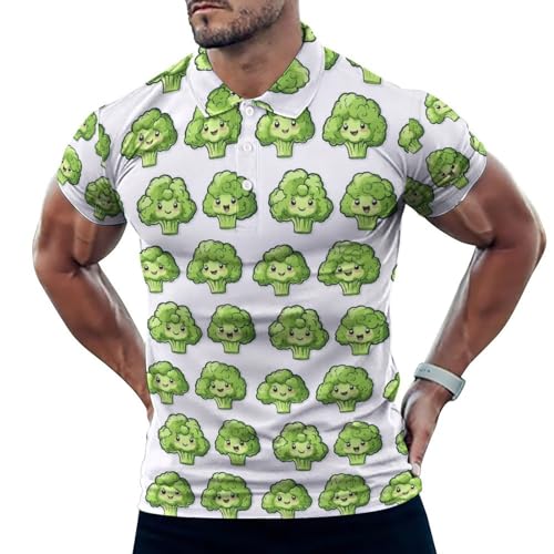 Polo de golf homme doux et confortable manches courtes respirant