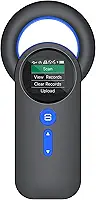 Symcode Leitor de microchip Bluetooth para animais de estimação sem fio RFID leitor de identificação animal chip leitor de identificação animal scanner portátil leitor de etiqueta animal EMID FDX-B