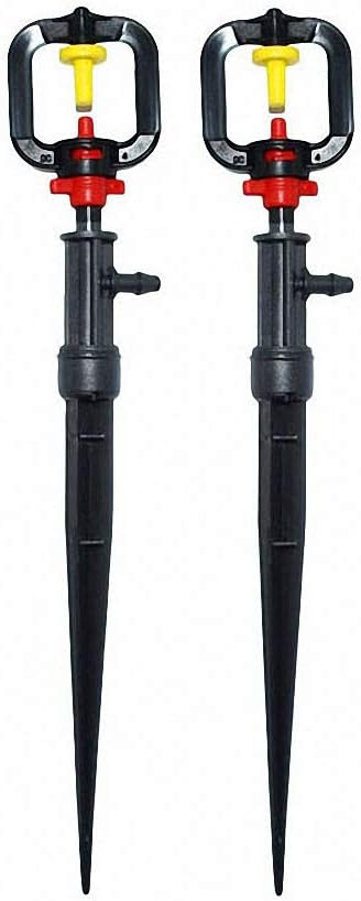 Irrigation Refraction Nozzle Garden Hose Sprinkler Holder Atomization Nozzle Taper Watering Plants Garden Watering 40PCS