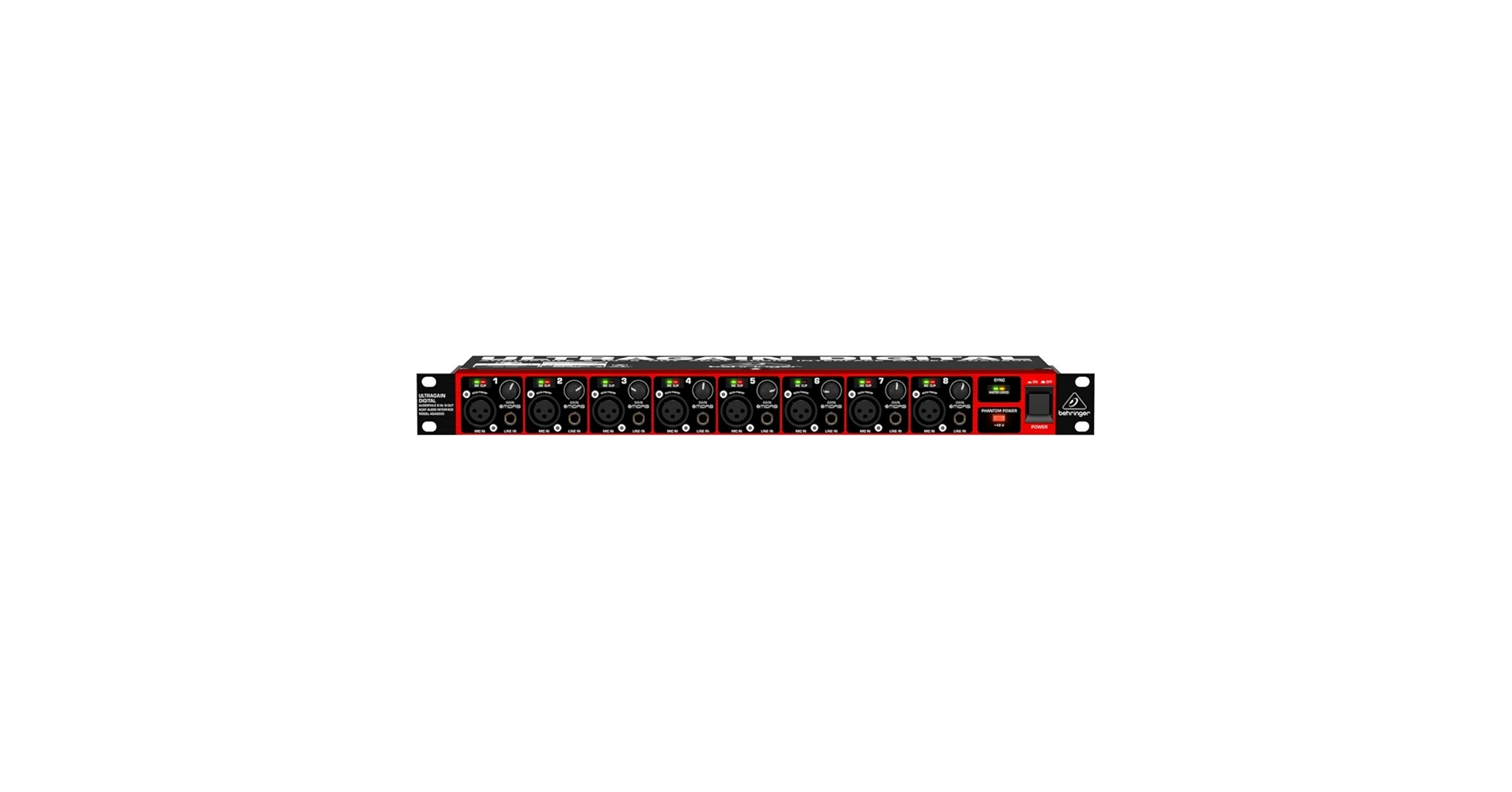 DTM・DAW Behringer ADA8200 ULTRAGAIN DIGITAL Amazon.com: Behringer ADA8200 Audiophile 8 In/8 Out ADAT