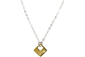 Geometric Mixed Metal Jewelry