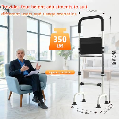 Stand Assist Aid for Elderly Chair Couch Standing Aids and Supports Hip Knee Surgery Recovery Aid Adjustable,Mobility Aids Tool Help get up for Seniors Bedside Toilets Bathrooms - Image 5