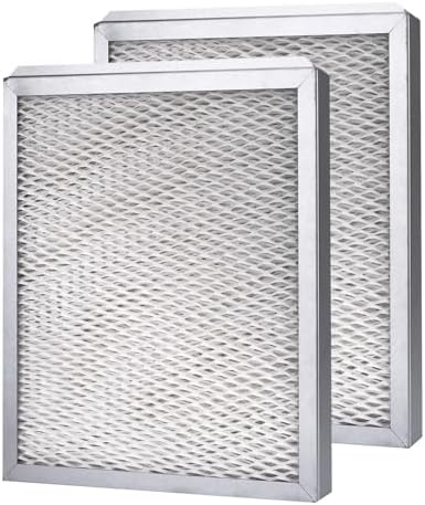 2 Pack 990-13 Humidifier Vapor Water Pad Filter(Multi-Layer mesh and Aluminium foil) Compatible with GeneralAire 990-13/G13 Replacement Models 709, 1040, SL16,1042, 1137，990 GFI #7002 (12”x9.75”x1.5”)
