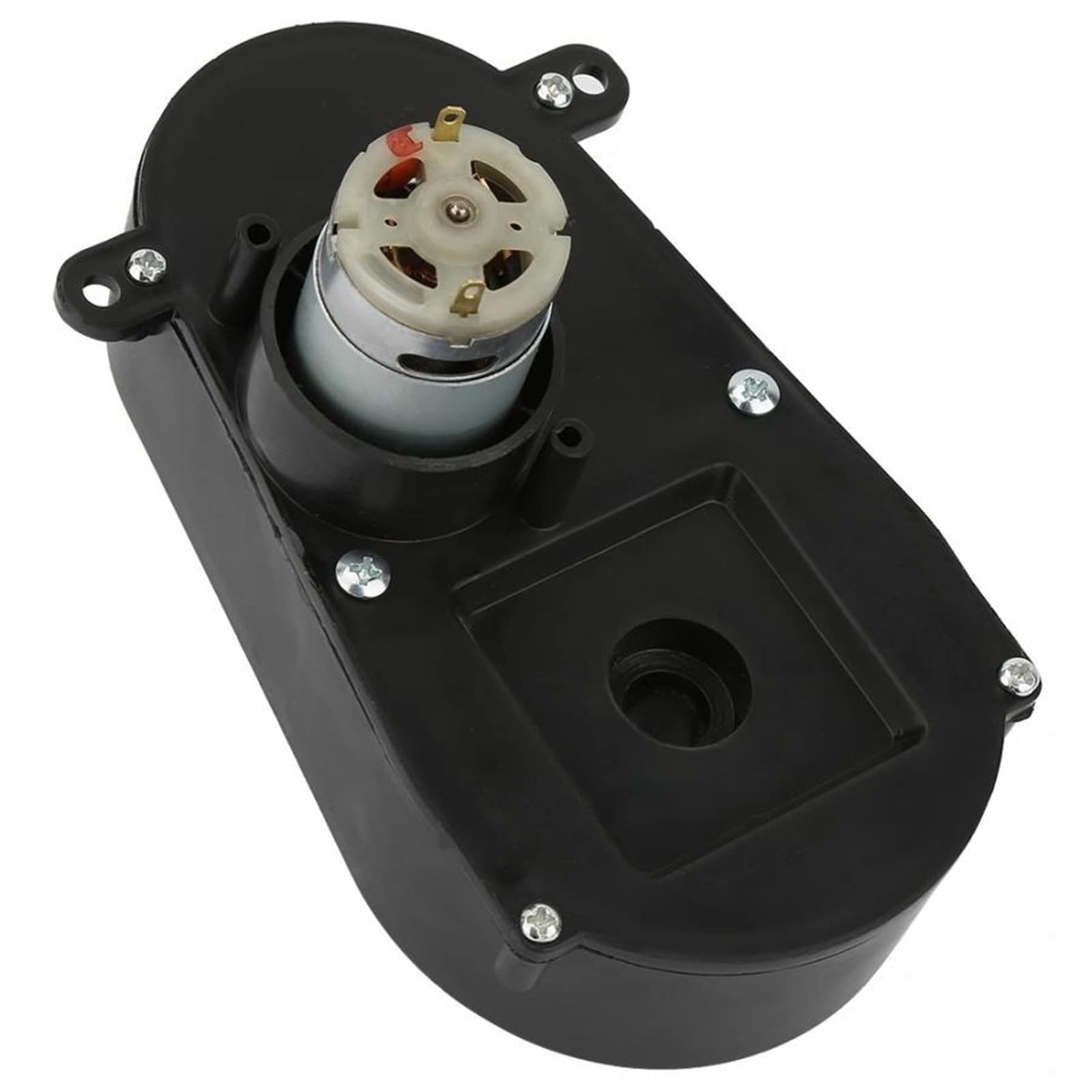 Keenso Motore Con Riduttore RS380 Per Auto Elettriche Bambini - 12V 5000 Giri/min (Ricambio Sterzo)