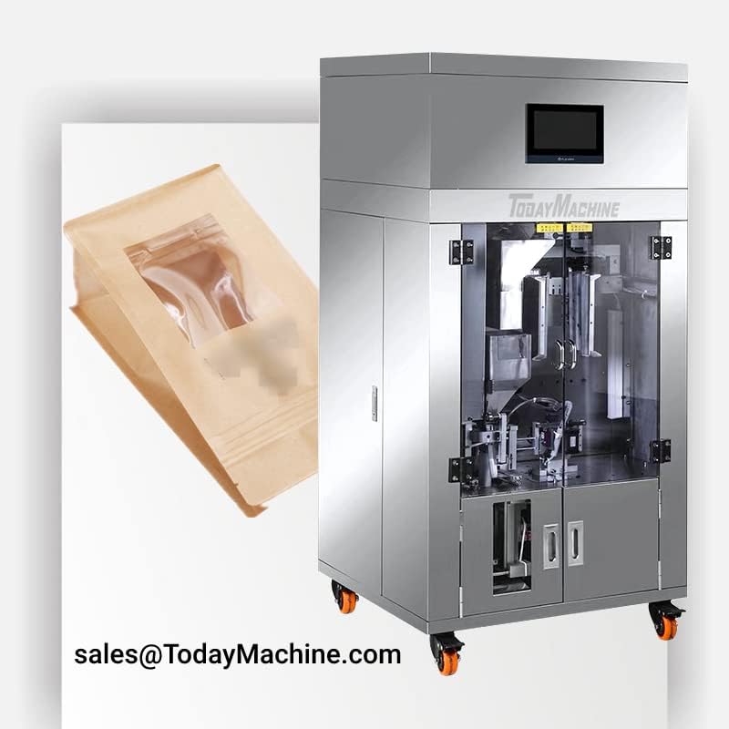 Rolling Chicken Premade Bag Soft Biscuit Croissant Protein Bar Cake Bread Stick Packing Machine