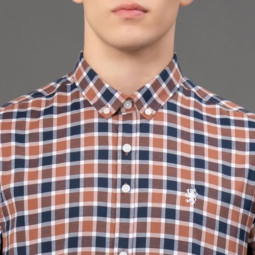 Image of Red Tape Men's Cotton Regular Fit Shirt