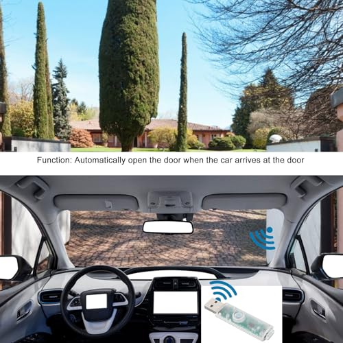 Abridor de puerta automático USB: entre a casa sin bajar del coche usando el sensor integrado 4