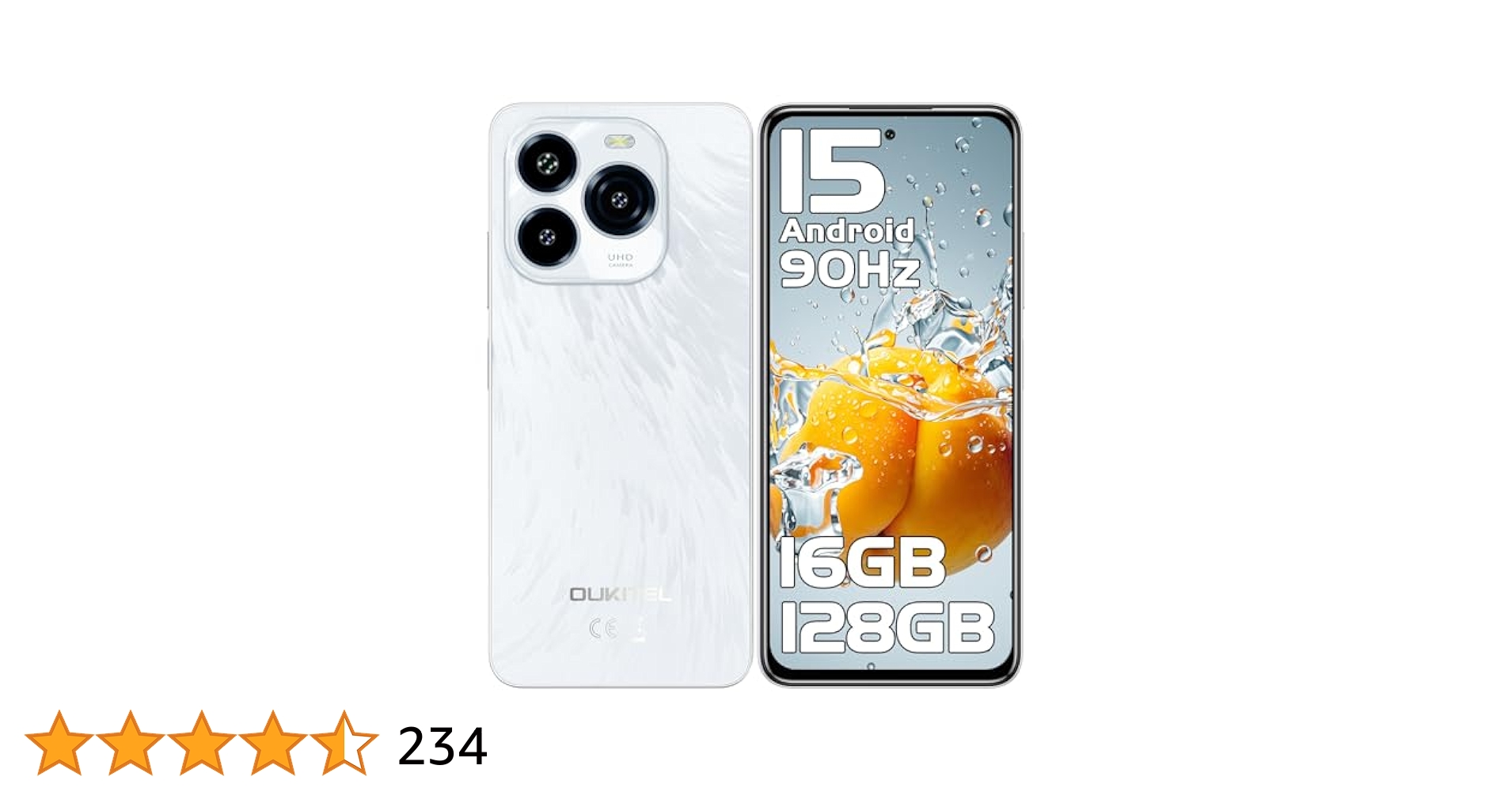 Amazon | [Android 15] OUKITEL C65 SIMフリー スマホ 本体 16GB