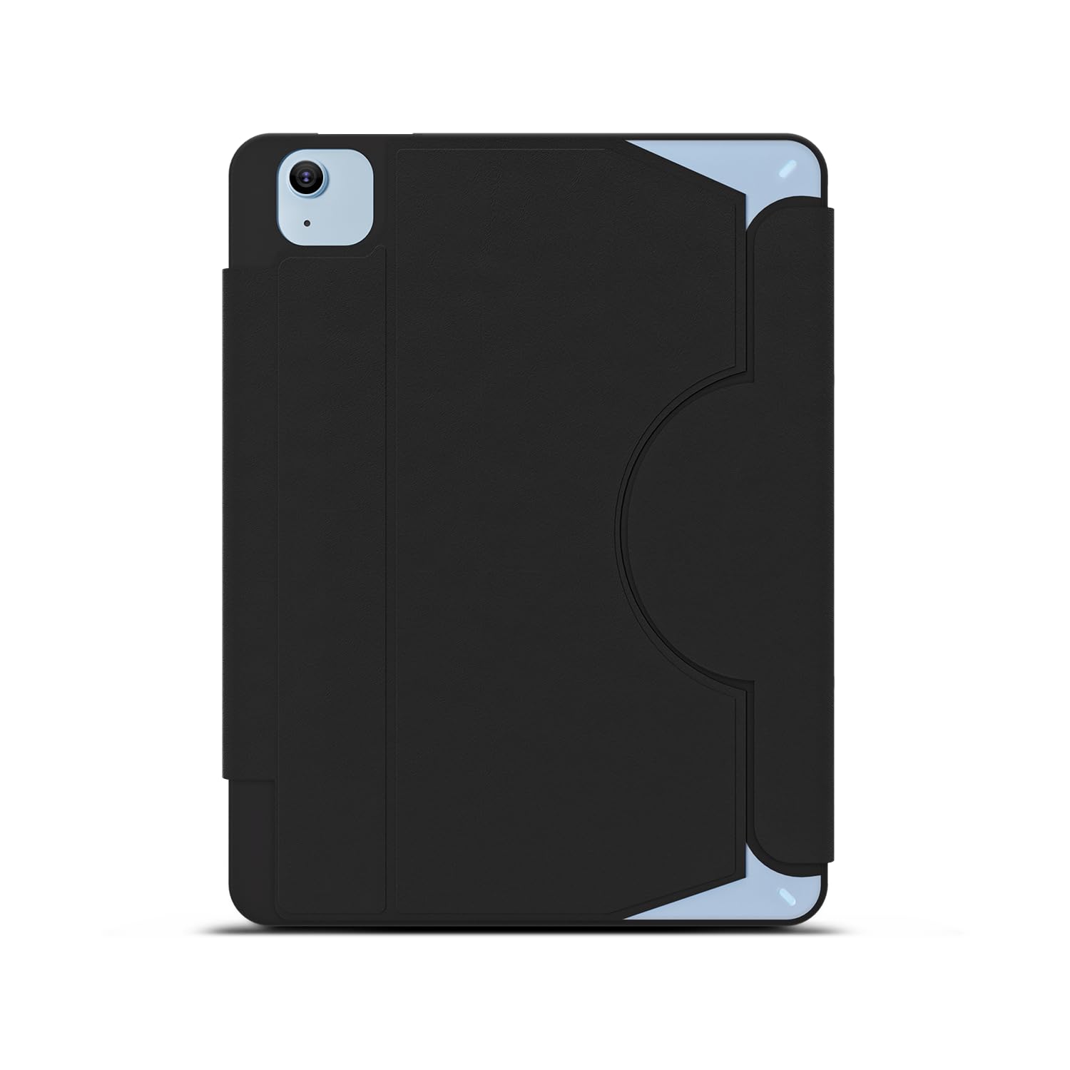 GRIPP Styleus Protective Rugged Case for iPad Air 11" (M2-2024) | iPad Air 10.9" | iPad Pro 11" with Leatherette Texture, 360° Shock Absorbing Bumper, Adjustable Magnetic Stand & Pencil Holder - Black (B0D5V3XSVW) Amazon Price History, Amazon Price Tracker