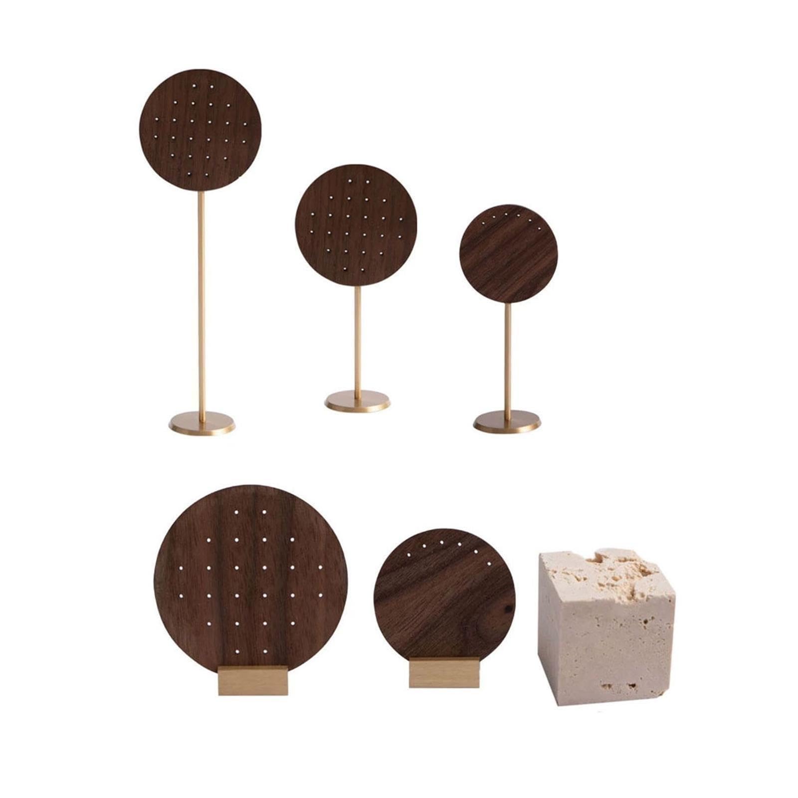 Espositore Gioielli Espositori in Legno da 6 Pezzi for Orecchini Pendenti Organizer Gioielli