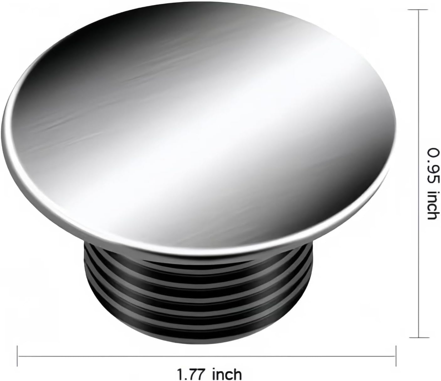 2 Pack Sink Hole Cover,Stainless Steel Kitchen Sink Hole Cover,Kitchen Faucet Hole Cover thumbnail