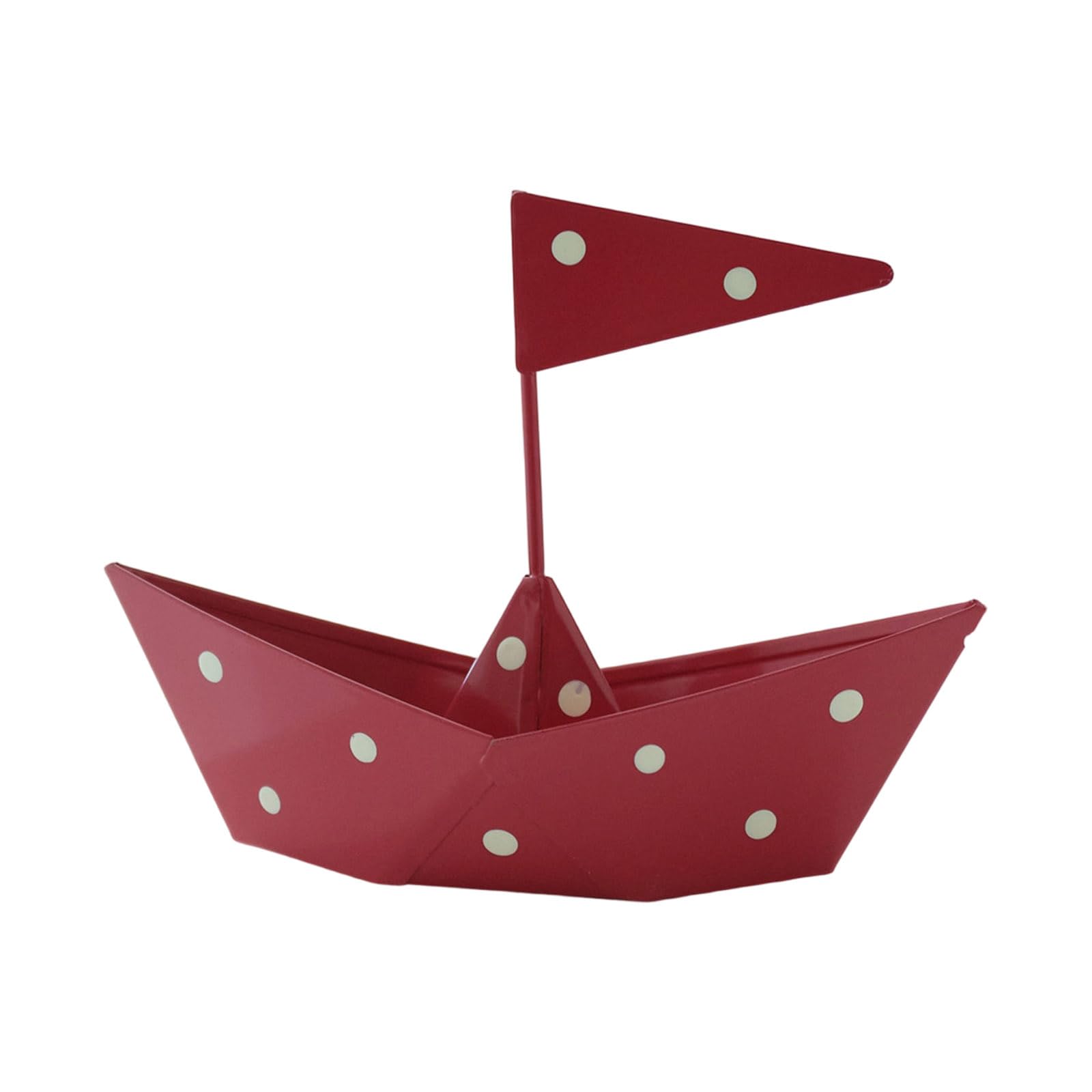 Msioytog Metal Sailboats Sculptures Iron Boat Statue Decorations Sailboats Figurines Ornament Collectibles Beach Nauticals Decors Boat Statues